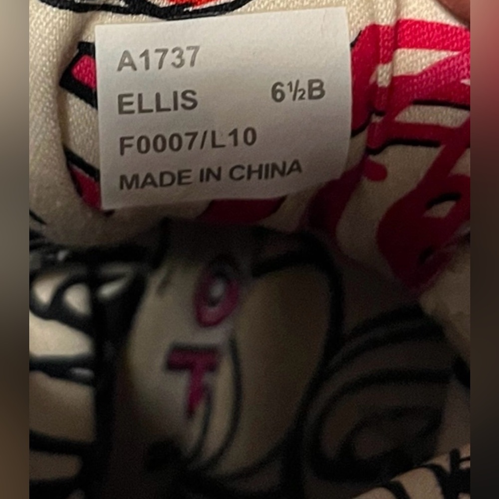 COACH Ellis Denim Poppy High-Top Sneakers Size:6.5 B - Picture 7 of 10